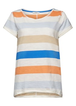 ESPRIT Koszulka w kolorze biało-niebieskim ze sklepu Limango Polska w kategorii Bluzki damskie - zdjęcie 163745072