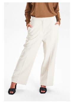 NÜMPH Spodnie &quot;Nuronja&quot; w kolorze kremowym ze sklepu Limango Polska w kategorii Spodnie damskie - zdjęcie 163745322
