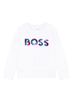 Hugo Boss Kids Bluza w kolorze białym ze sklepu Limango Polska w kategorii Bluzy chłopięce - zdjęcie 163745810