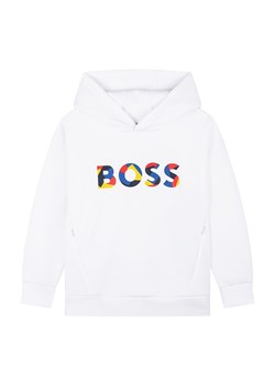 Hugo Boss Kids Bluza w kolorze białym ze sklepu Limango Polska w kategorii Bluzy chłopięce - zdjęcie 163745864