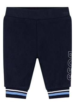 Hugo Boss Kids Spodnie dresowe w kolorze granatowym ze sklepu Limango Polska w kategorii Spodnie i półśpiochy - zdjęcie 163745873