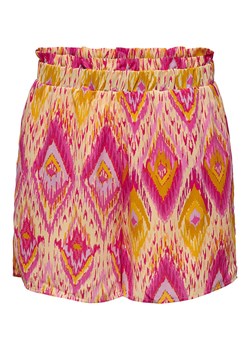 ONLY Szorty &quot;Alma&quot; w kolorze różowym ze wzorem ze sklepu Limango Polska w kategorii Szorty - zdjęcie 163747550