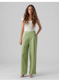 Vero Moda Spodnie &quot;Mymilo&quot; w kolorze jasnozielonym ze sklepu Limango Polska w kategorii Spodnie damskie - zdjęcie 163747631