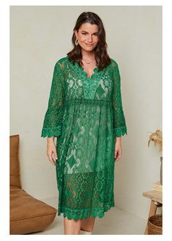 Curvy Lady Sukienka w kolorze zielonym ze sklepu Limango Polska w kategorii Sukienki - zdjęcie 163750224