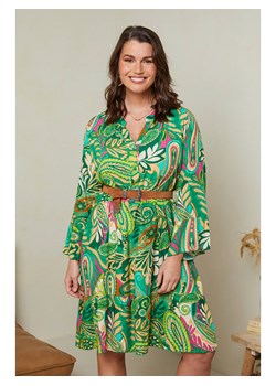 Curvy Lady Sukienka w kolorze zielonym ze sklepu Limango Polska w kategorii Sukienki - zdjęcie 163750463