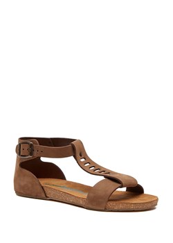 Comfortfusse Skórzane sandały w kolorze brązowym ze sklepu Limango Polska w kategorii Sandały damskie - zdjęcie 163751870