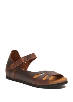 Comfortfusse Skórzane sandały w kolorze brązowym ze sklepu Limango Polska w kategorii Sandały damskie - zdjęcie 163751890