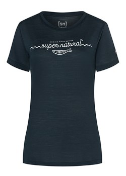 super.natural Koszulka &quot;Marina&quot; w kolorze granatowym ze sklepu Limango Polska w kategorii Bluzki damskie - zdjęcie 163755142