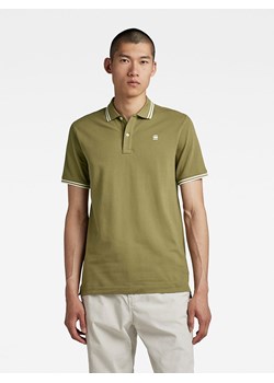 G-Star Koszulka polo w kolorze oliwkowym ze sklepu Limango Polska w kategorii T-shirty męskie - zdjęcie 163756071
