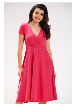 INFINITE YOU Sukienka w kolorze fuksji ze sklepu Limango Polska w kategorii Sukienki - zdjęcie 163756254