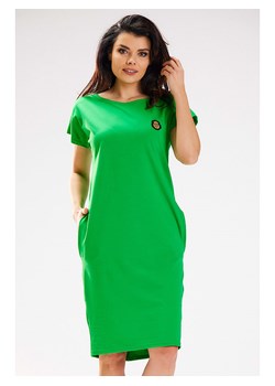 INFINITE YOU Sukienka w kolorze zielonym ze sklepu Limango Polska w kategorii Sukienki - zdjęcie 163756261