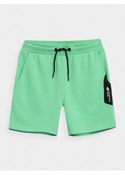 4F Spodnie dresowe w kolorze zielonym ze sklepu Limango Polska w kategorii Spodenki chłopięce - zdjęcie 163758651
