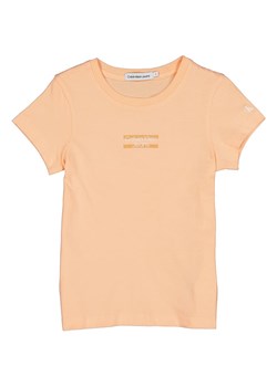 Calvin Klein Koszulka w kolorze pomarańczowym ze sklepu Limango Polska w kategorii Bluzki dziewczęce - zdjęcie 163759471