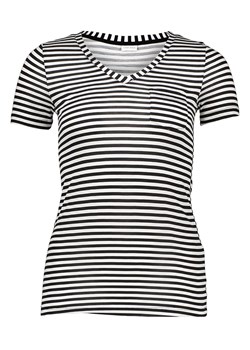 LASCANA Koszulka w kolorze czarno-białym ze sklepu Limango Polska w kategorii Bluzki damskie - zdjęcie 163760170