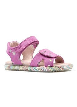 Richter Shoes Skórzane sandały w kolorze różowym ze sklepu Limango Polska w kategorii Sandały dziecięce - zdjęcie 163761942