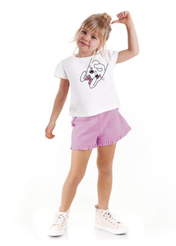 Denokids 2-częściowy zestaw w kolorze biało-fioletowym ze sklepu Limango Polska w kategorii Komplety dziewczęce - zdjęcie 163762362