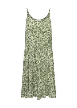 ONLY Sukienka &quot;Maj Life&quot; w kolorze zielono-białym ze sklepu Limango Polska w kategorii Sukienki - zdjęcie 163762804