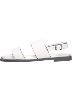 SALAMANDER Skórzane sandały w kolorze białym ze sklepu Limango Polska w kategorii Sandały damskie - zdjęcie 163763381