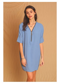ASSUILI Sukienka w kolorze błękitnym ze sklepu Limango Polska w kategorii Sukienki - zdjęcie 163763851