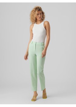 Vero Moda Spodnie &quot;Zelda&quot; w kolorze jasnozielonym ze sklepu Limango Polska w kategorii Spodnie damskie - zdjęcie 163764034