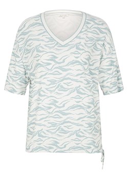 Tom Tailor Koszulka w kolorze biało-błękitnym ze sklepu Limango Polska w kategorii Bluzki damskie - zdjęcie 163765423