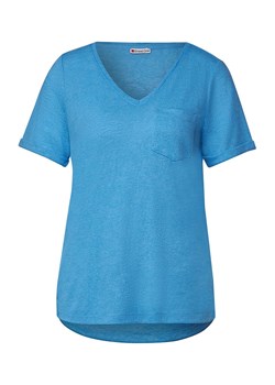 Street One Koszulka w kolorze niebieskim ze sklepu Limango Polska w kategorii Bluzki damskie - zdjęcie 163765664