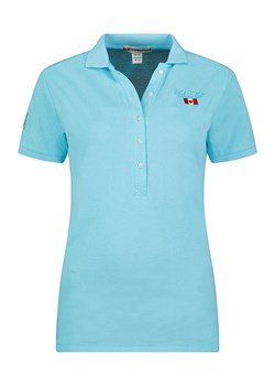 Canadian Peak Koszulka polo &quot;Kellyeak&quot; w kolorze błękitnym ze sklepu Limango Polska w kategorii Bluzki damskie - zdjęcie 163766183