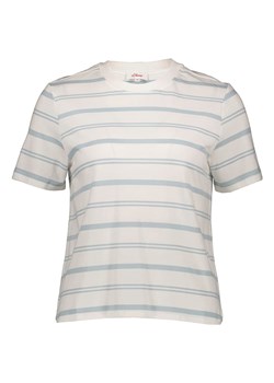 S.OLIVER RED LABEL Koszulka w kolorze biało-błękitnym ze sklepu Limango Polska w kategorii Bluzki damskie - zdjęcie 163768763