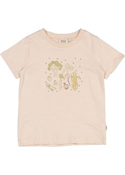 Wheat Koszulka &quot;Vegetables Embroidery&quot; w kolorze jasnoróżowym ze sklepu Limango Polska w kategorii Bluzki dziewczęce - zdjęcie 163770174