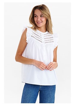 NÜMPH Top w kolorze białym ze sklepu Limango Polska w kategorii Koszule damskie - zdjęcie 163770832