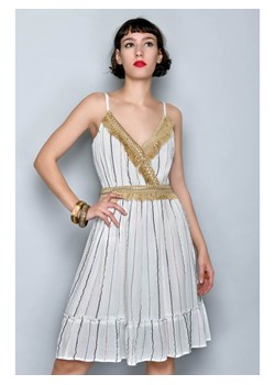 H.H.G. Sukienka w kolorze biało-beżowym ze sklepu Limango Polska w kategorii Sukienki - zdjęcie 163773223