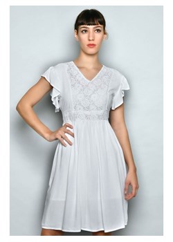 H.H.G. Sukienka w kolorze białym ze sklepu Limango Polska w kategorii Sukienki - zdjęcie 163773252