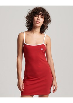 Superdry Sukienka w kolorze czerwonym ze sklepu Limango Polska w kategorii Sukienki - zdjęcie 163773331