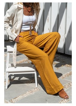 Gunes Kizi Spodnie w kolorze żółtym ze sklepu Limango Polska w kategorii Spodnie damskie - zdjęcie 163774074