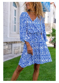 Gunes Kizi Sukienka w kolorze niebieskim ze sklepu Limango Polska w kategorii Sukienki - zdjęcie 163774093