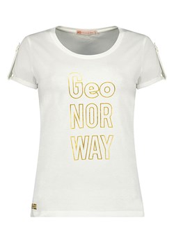 Geographical Norway Koszulka &quot;Joloua&quot; w kolorze białym ze sklepu Limango Polska w kategorii Bluzki damskie - zdjęcie 163775982