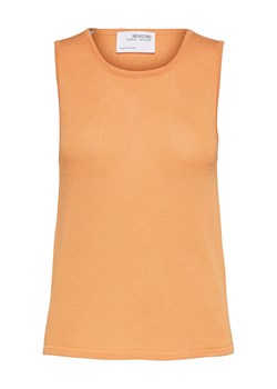SELECTED FEMME Top w kolorze pomarańczowym ze sklepu Limango Polska w kategorii Bluzki damskie - zdjęcie 163777534