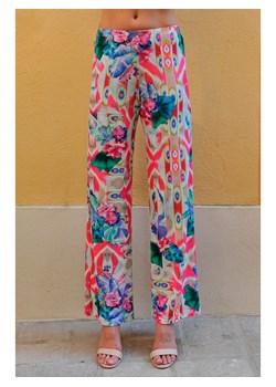 Bleu d&apos;Azur Spodnie &quot;Napali&quot; w kolorze różowym ze sklepu Limango Polska w kategorii Spodnie damskie - zdjęcie 163777821