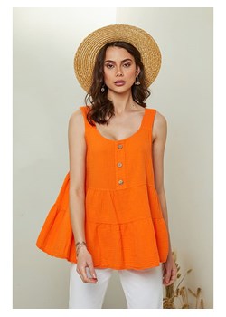 Pure Cotton Top w kolorze pomarańczowym ze sklepu Limango Polska w kategorii Bluzki damskie - zdjęcie 163778141