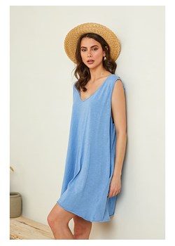 Pure Cotton Sukienka w kolorze błękitnym ze sklepu Limango Polska w kategorii Sukienki - zdjęcie 163778163