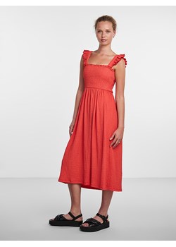 Pieces Sukienka w kolorze czerwonym ze sklepu Limango Polska w kategorii Sukienki - zdjęcie 163778574