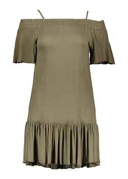 LASCANA Sukienka w kolorze khaki ze sklepu Limango Polska w kategorii Sukienki - zdjęcie 163778974