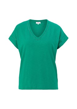 S.OLIVER RED LABEL Koszulka w kolorze zielonym ze sklepu Limango Polska w kategorii Bluzki damskie - zdjęcie 163780324