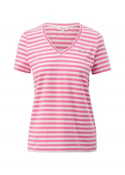 S.OLIVER RED LABEL Koszulka w kolorze biało-różowym ze sklepu Limango Polska w kategorii Bluzki damskie - zdjęcie 163780373