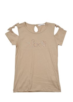 zeyland Baby &amp; Kids Koszulka w kolorze beżowym ze sklepu Limango Polska w kategorii Bluzki dziewczęce - zdjęcie 163781010
