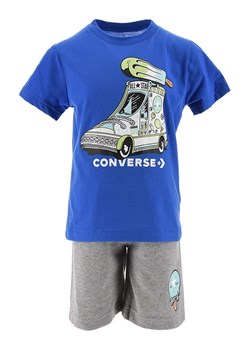 Converse 2-częściowy zestaw w kolorze niebiesko-szarym ze sklepu Limango Polska w kategorii Komplety chłopięce - zdjęcie 163782784