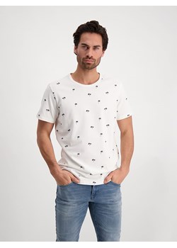Cars Jeans Koszulka &quot;Bulls&quot; w kolorze białym ze sklepu Limango Polska w kategorii T-shirty męskie - zdjęcie 163783652