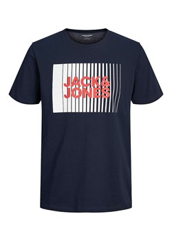 Jack &amp; Jones Koszulka &quot;Corp Logo&quot; w kolorze granatowym ze sklepu Limango Polska w kategorii T-shirty męskie - zdjęcie 163785434