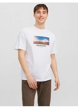 Jack &amp; Jones Koszulka &quot;Jorvesterbro&quot; w kolorze białym ze sklepu Limango Polska w kategorii T-shirty męskie - zdjęcie 163785520