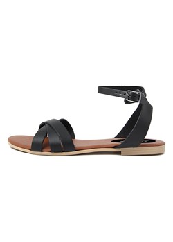Lionellaeffe Skórzane sandały w kolorze czarnym ze sklepu Limango Polska w kategorii Sandały damskie - zdjęcie 163785574